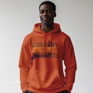 Start Jumping Virginia Tech Football Seismograph Hoodie