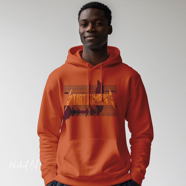 Start Jumping Virginia Tech Football Seismograph Hoodie