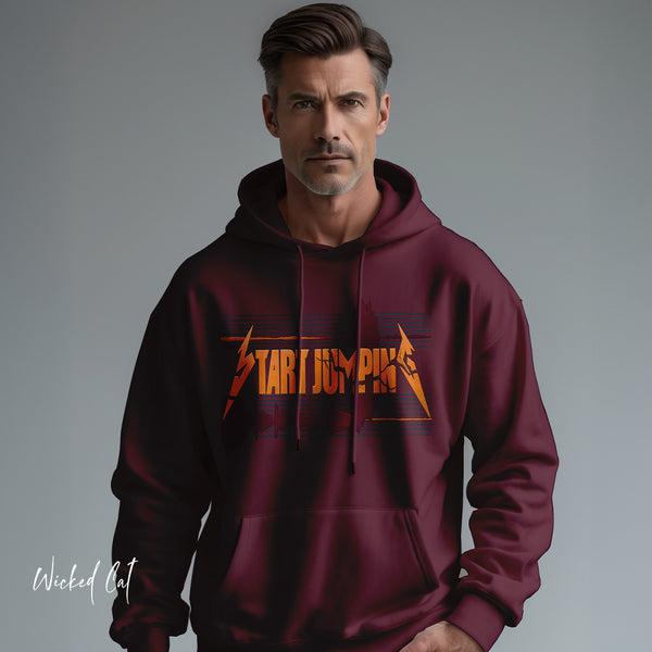 Start Jumping Virginia Tech Football Seismograph Hoodie