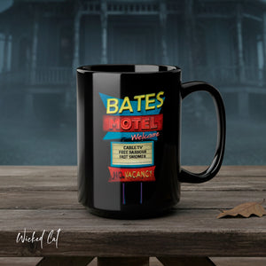 Bates Motel Sign Mug 15oz