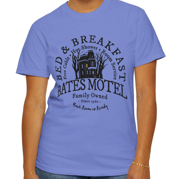 Comfort Colors® Bates Motel Grunge Halloween T-Shirt