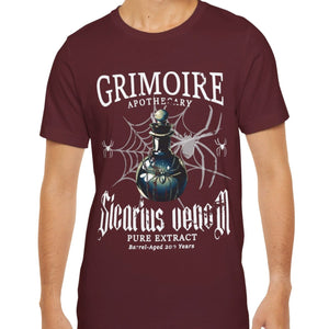 Apothecary Label Spider Venom Halloween T-Shirt
