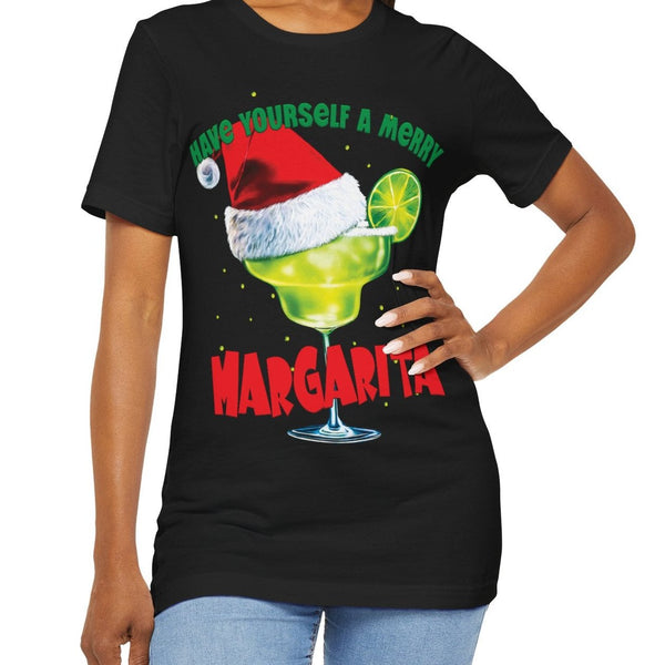 Merry Margarita Christmas Holiday T-Shirt