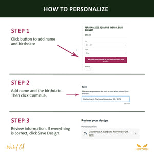 Personalized Winnie the Pooh Sherpa Baby Blanket