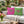 Honeycomb Bee Reversible Pink & Green Indoor Outdoor Accent Pillow