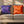 Vibrant Orange & Purple Reversible Faux Suede Pillow Cover