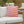 Orange Lilac Striped Indoor Outdoor Throw Pillow