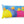 Close up of body pillow with large hand-illustrated pastel ornaments.