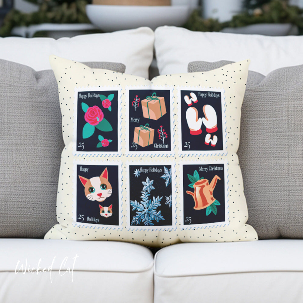 My Favorite Things  Indoor Outdoor Holiday Pillow
