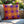 Orange & Purple Reversible Indoor Outdoor Pillow