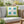 Pastel Green & Blue Indoor Outdoor Throw Pillow