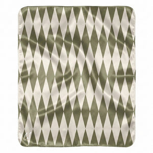 Green & Ivory Home Gift Plush Sherpa Blanket