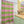 Harlequin Pink Green Bath Shower Curtain