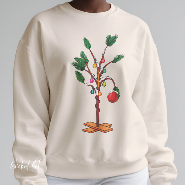 Comfort Colors® Charlie Brown Christmas Tree Sweatshirt