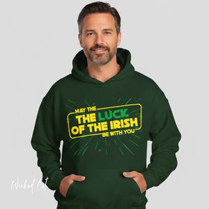 Luck of the Irish Star Wars Parody Hooded Sweatshirt