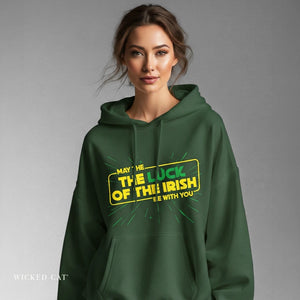 Luck of the Irish Star Wars Parody Hooded Sweatshirt