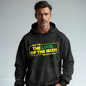 Luck of the Irish Star Wars Parody Hooded Sweatshirt