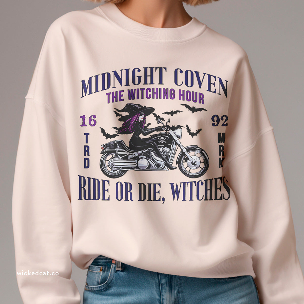 ride or die witches sweatshirt
