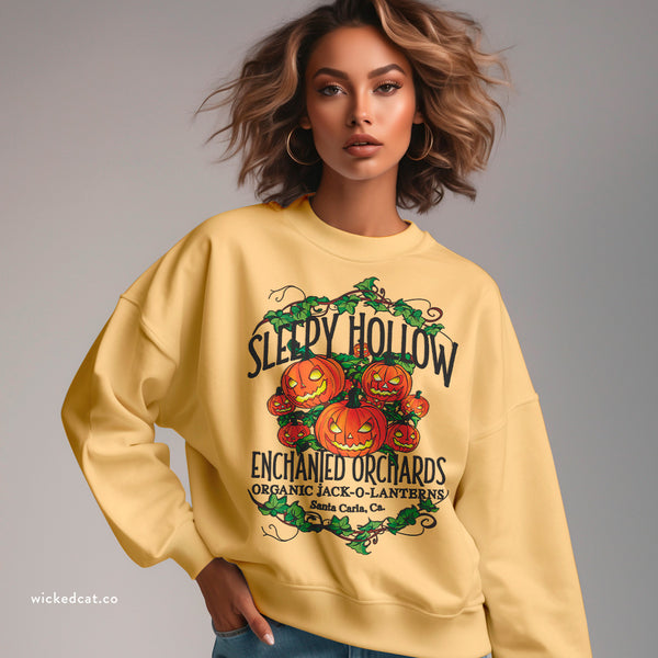 Sleepy Hollow Pumpkins Halloween Sweatshirt Comfort Colors®