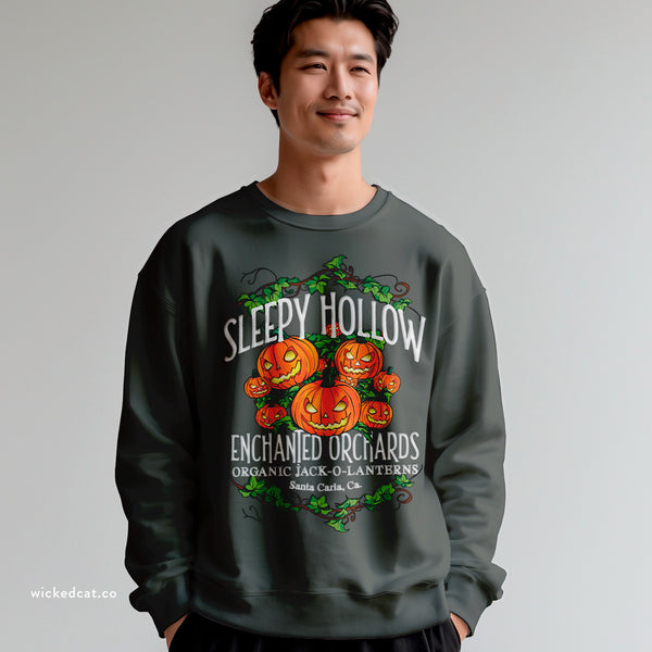 Sleepy Hollow Pumpkins Halloween Sweatshirt Comfort Colors®