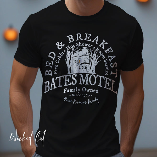 Comfort Colors® Bates Motel Grunge Halloween T-Shirt