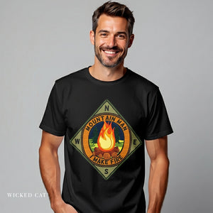 Mountain Man Camping Outdoor Comfort Colors® T-Shirt
