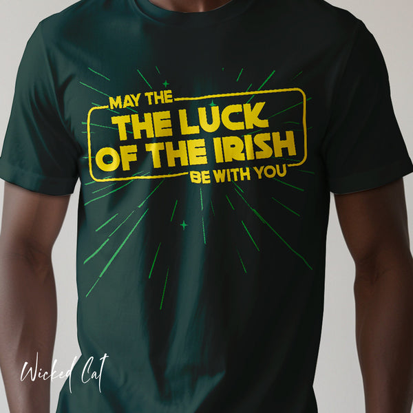 Luck of the Irish Star Wars Parody St. Patrick's T-Shirt