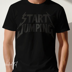Virginia Tech Football Start Jumping Grunge Style T-Shirt