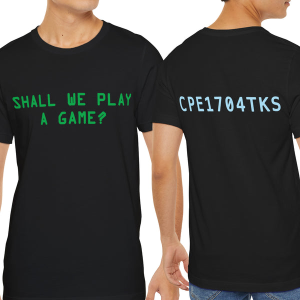 80s Movie War Games Code Pop Culture T-Shirt