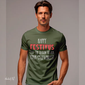 Festivus Funny Christmas T-Shirt Comfort Colors