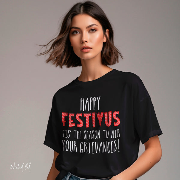 Festivus Funny Christmas T-Shirt Comfort Colors