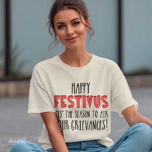 Festivus Funny Christmas T-Shirt Comfort Colors