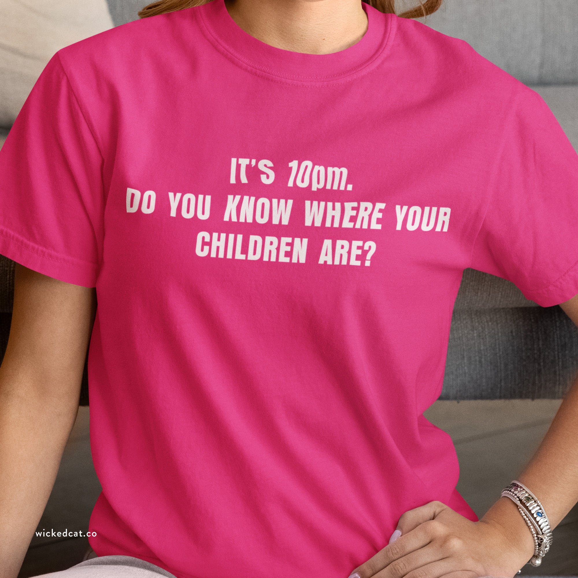 It's 10pm Gen X Mom Kids Funny T-Shirt