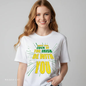 Luck of the Irish Sci-Fi Funny St. Patrick's T-Shirt