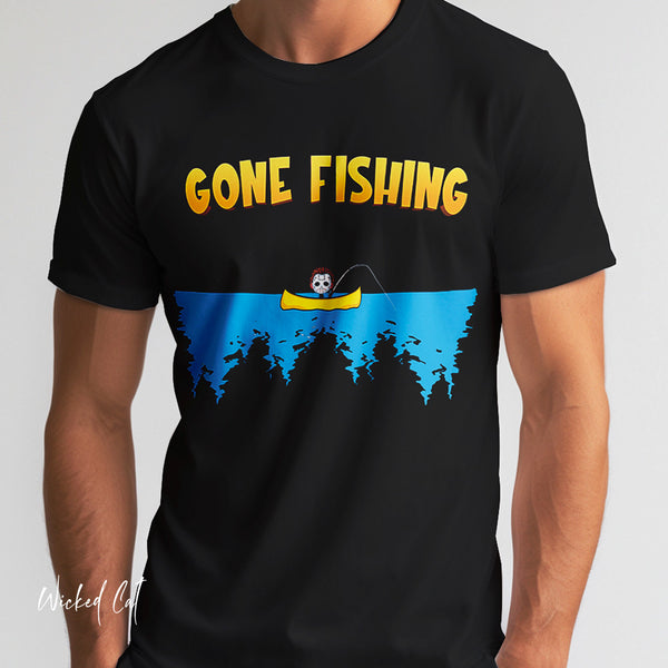 Gone Fishing Funny Friday 13th Comfort Colors® T-Shirt