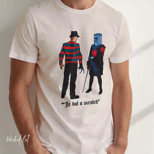 Monty vs Freddy Krueger Funny Halloween T-Shirt
