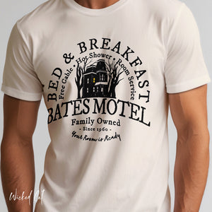 Comfort Colors® Bates Motel Grunge Halloween T-Shirt