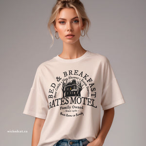 Comfort Colors® Bates Motel Grunge Halloween T-Shirt