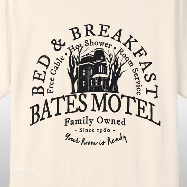 Comfort Colors® Bates Motel Grunge Halloween T-Shirt