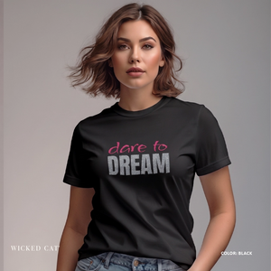 Embroidered Dare to Dream Comfort Colors® T-Shirt