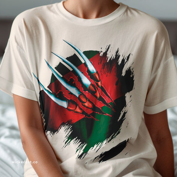 Nightmare on Elm Freddy Halloween T-Shirt