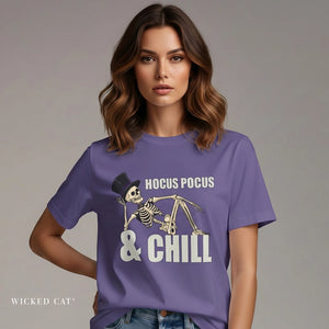 Hocus Pocus Halloween Skeleton T-Shirt Comfort Colors®