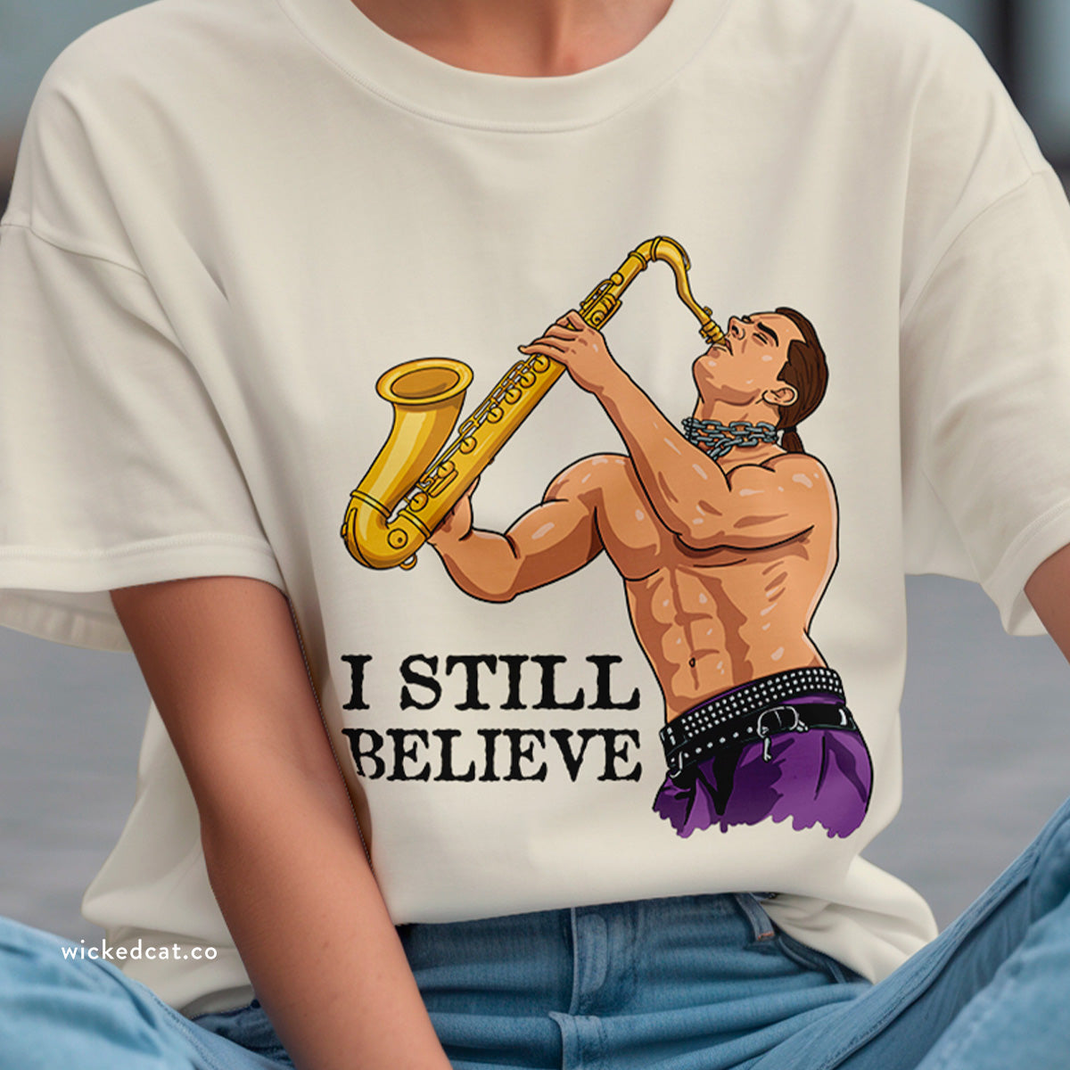I Still Believe 80s Horror Halloween T-Shirt Comfort Colors®