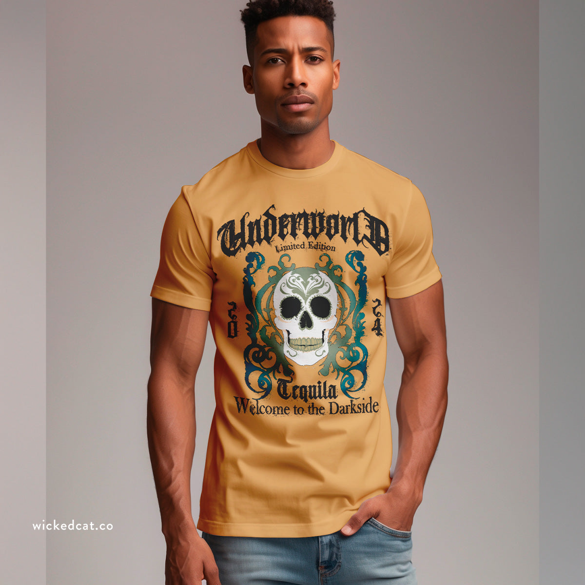 Tequila Lovers Sugar Skull Comfort Colors® T-Shirt