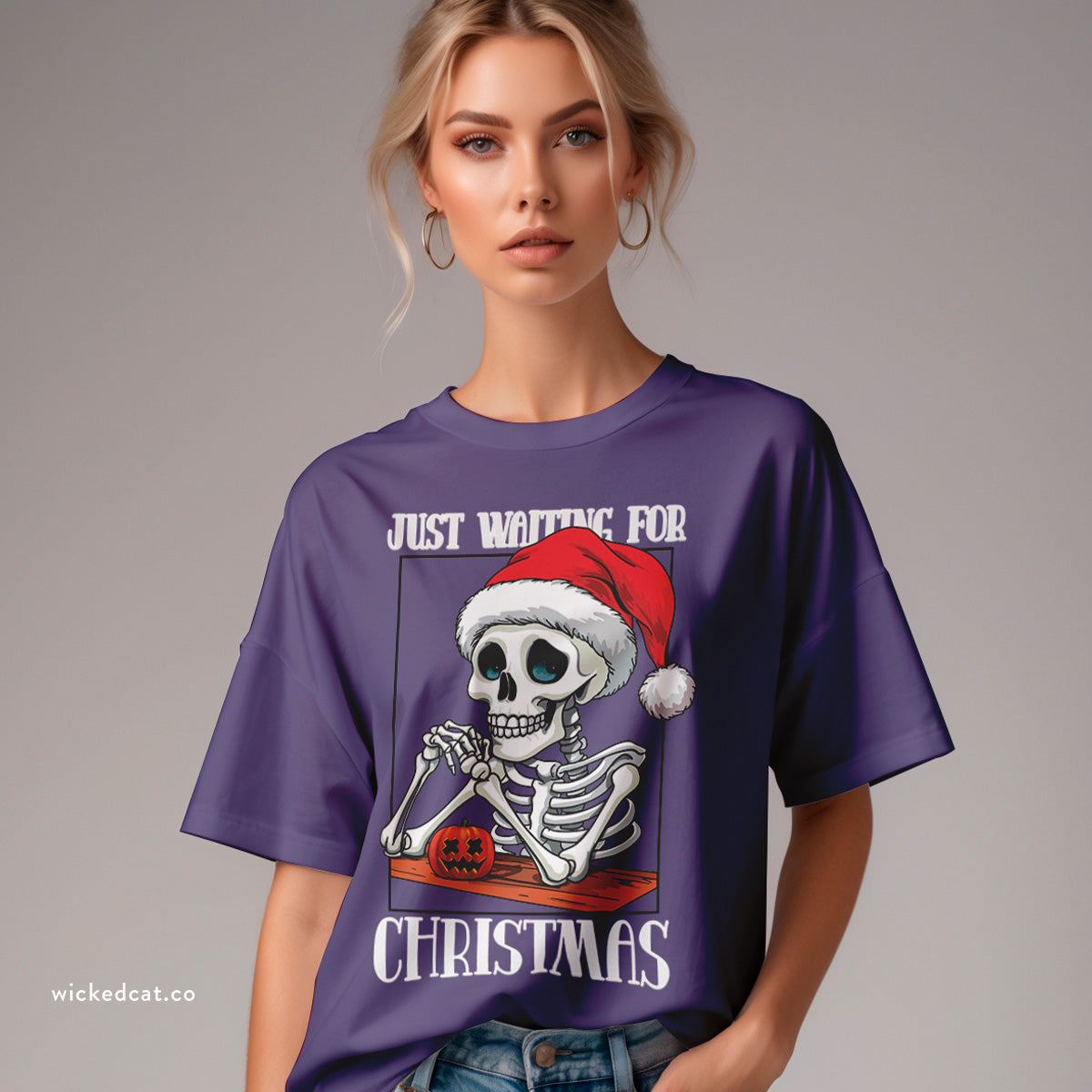 Waiting for Christmas Funny Halloween T-Shirt Comfort Colors®