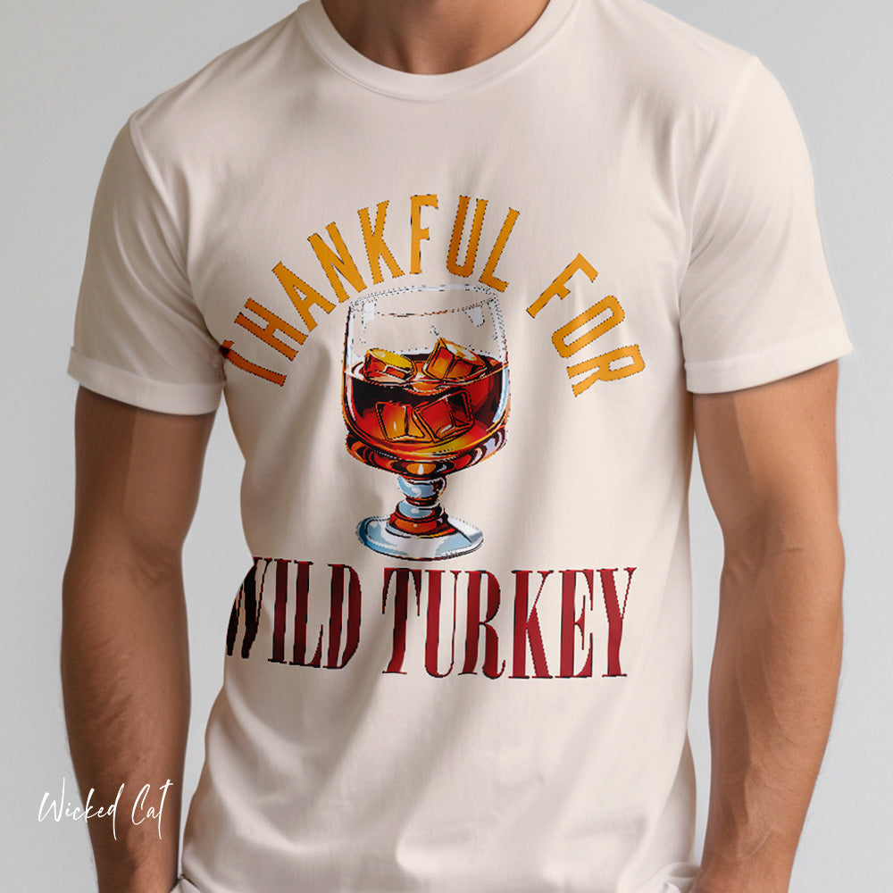 Wild Turkey Funny Holiday Comfort Colors® T-Shirt