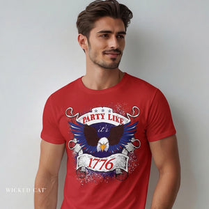 4th of July Eagle 1776 Party Unisex T-Shirt