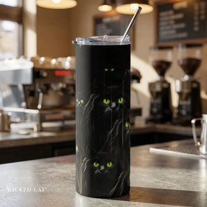 Cat Lovers Spooky Tumbler 20oz