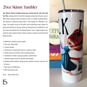 It's Raining Men Funny Tall Tumbler 20oz