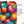 Soft sherpa blanket with 'Bouncy Balls' design